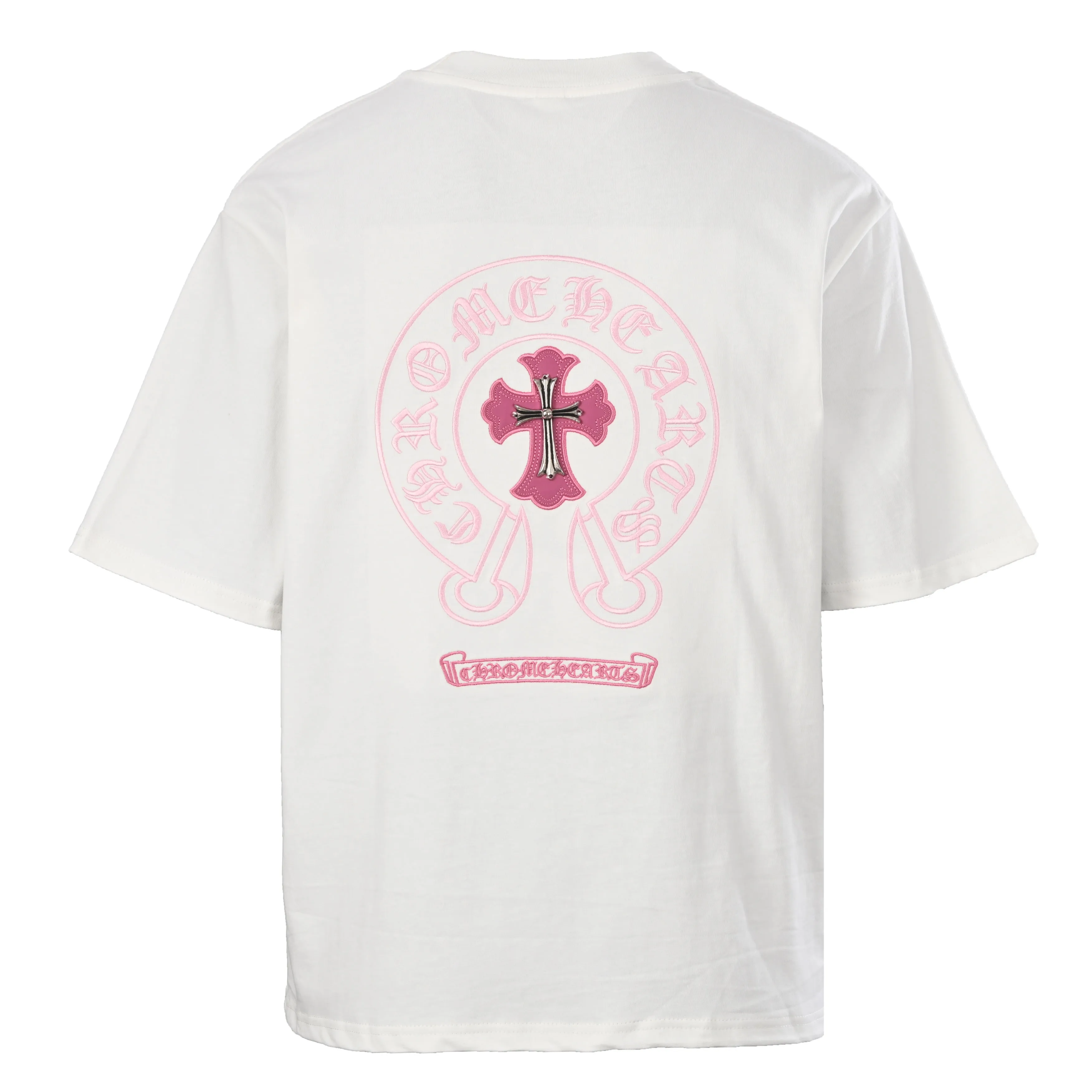 150 CHROME HEARTS/ CH Pink T 2026 0 Quality os 0 ：Black White Size：S-XL